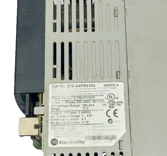 Фото лота 22A-A4P5N104 от продавца №20413