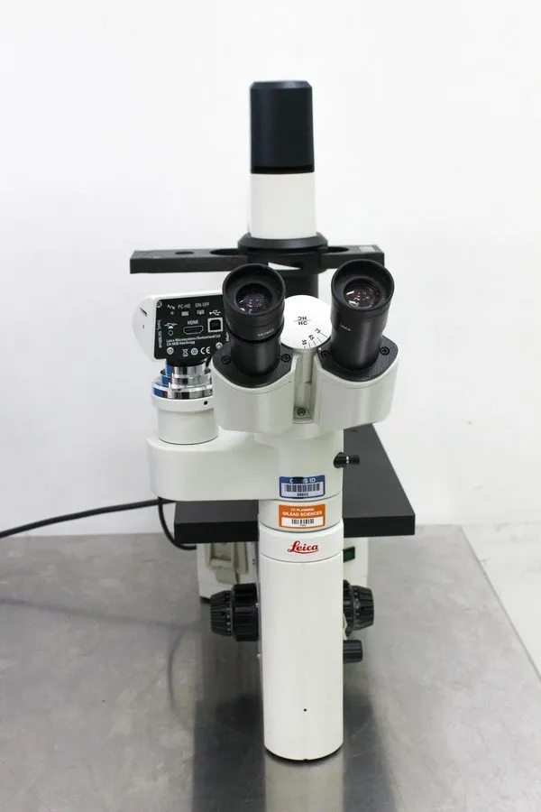 Объектив микроскопа LEICA DMIL LED Inverted Microscope with Hi Plan Objectives — фото лота 2