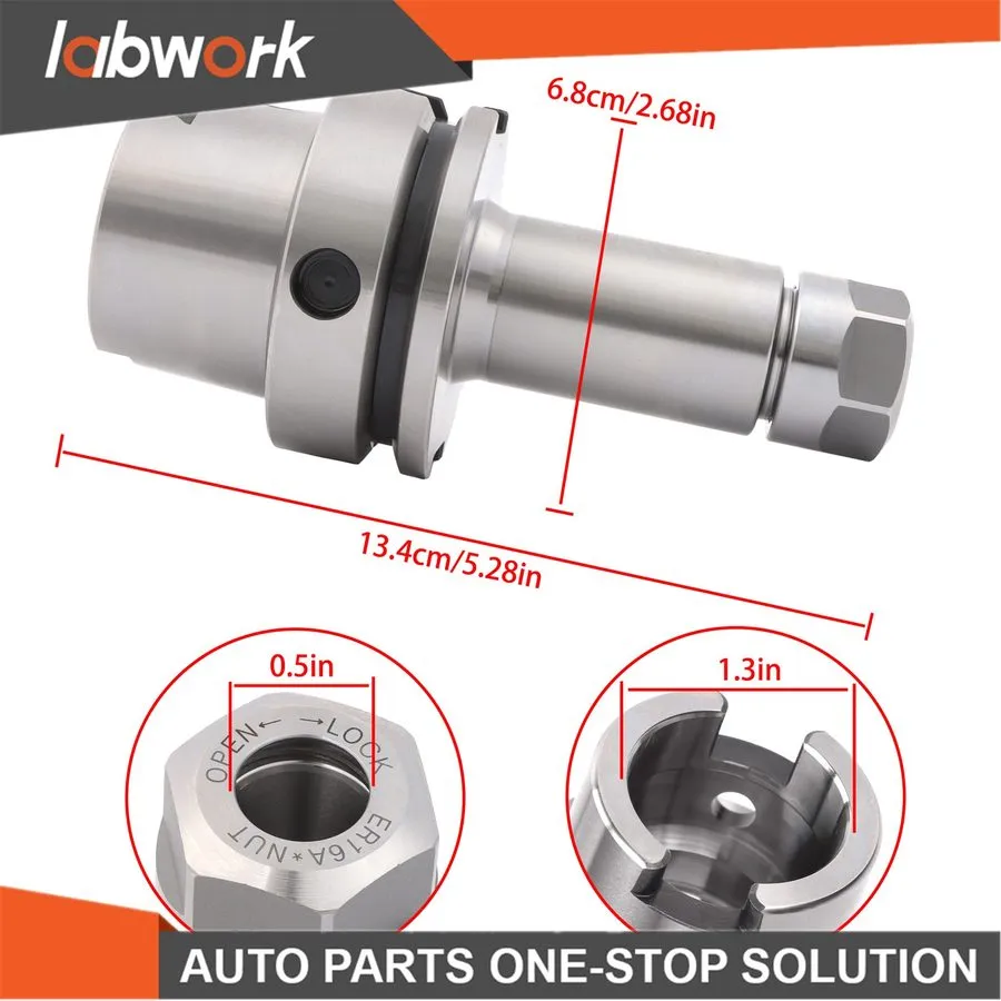Режущий инструмент HSK63A-ER16A-100 Collet Chuck Tool Holder CNC Machine HSK 63A