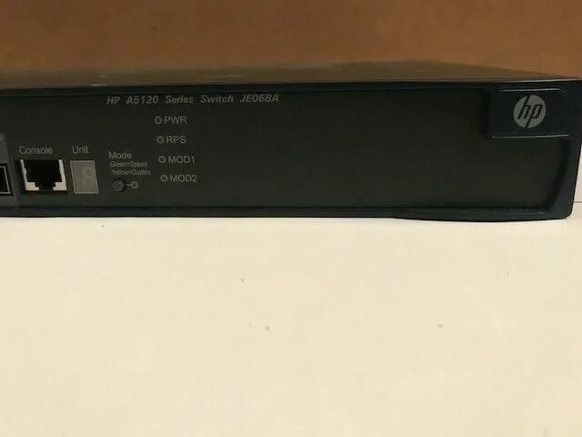 Трансивер Hpe Aruba A5120-24G-Ei + 2X Je068A Sfp+ — фото лота 1