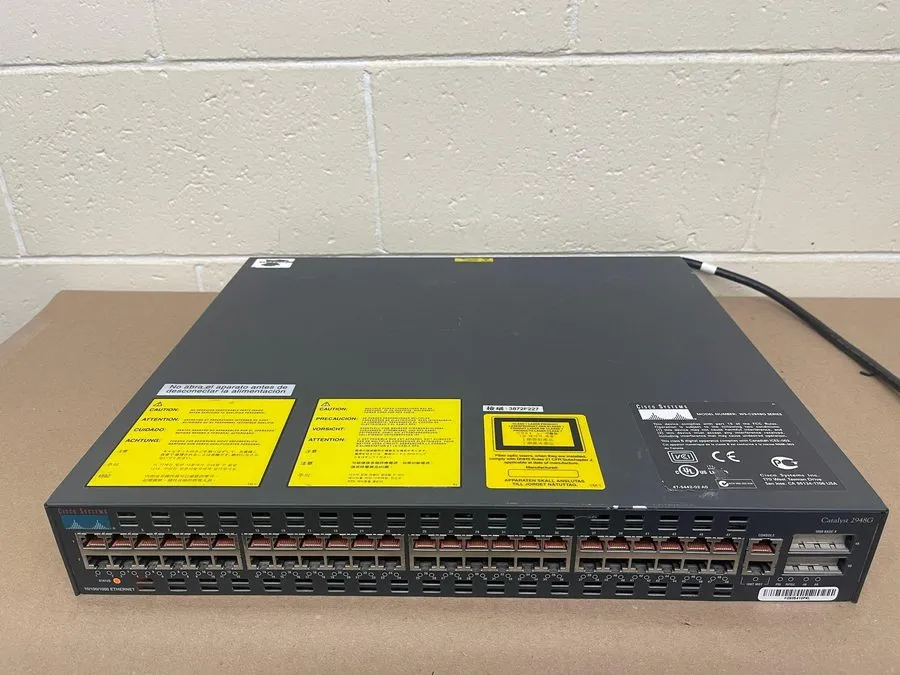Коммутатор Cisco Catalyst 2948G 48 Port Ethernet Switch WS-C2948G