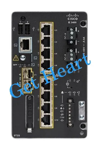 Коммутатор CISCO IE-3400-8P2S-E INDUSTRIAL ETHERNET SWITCH