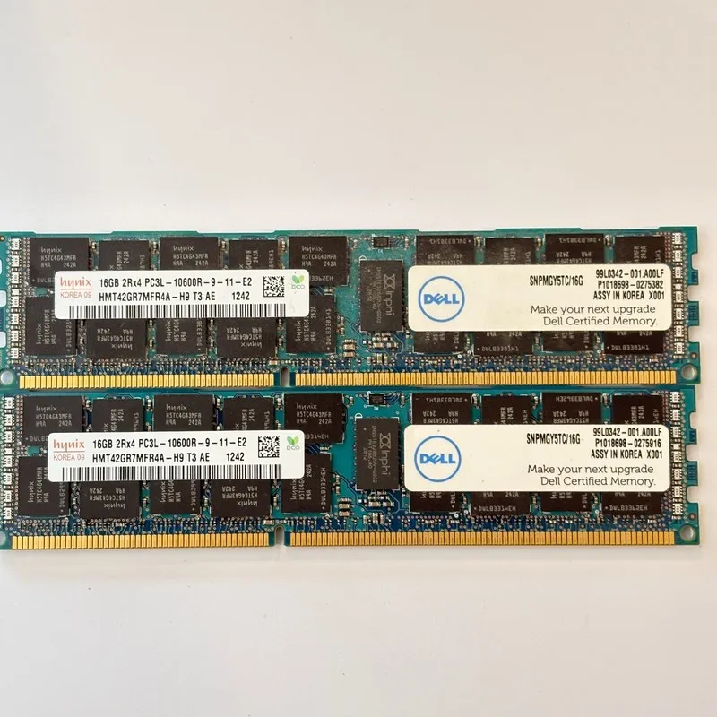Модуль памяти Major Brand 16 GB DDR3L-1333 PC3L-10600R 2Rx4 1.35V RDIMM Server R