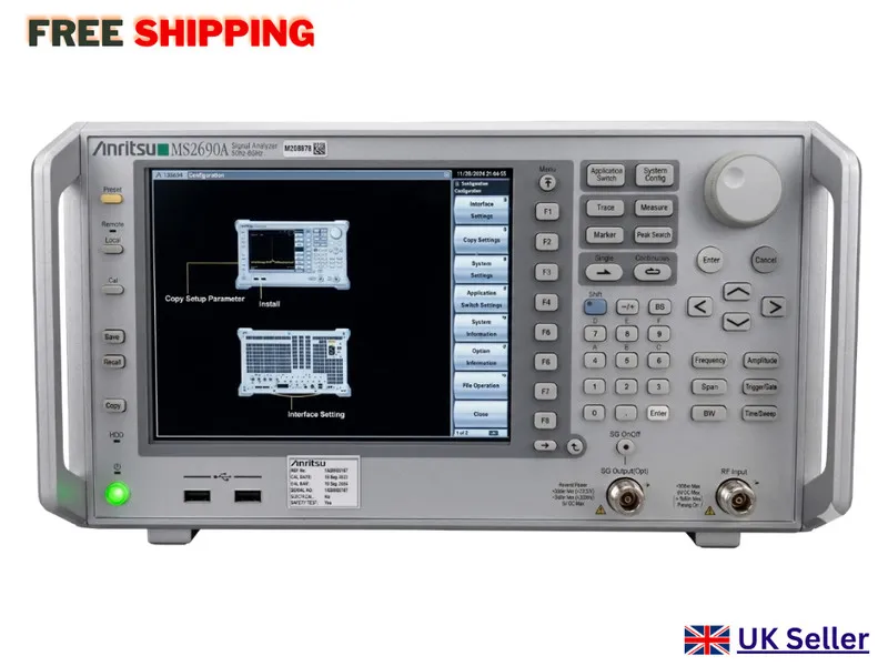 Анализатор Anritsu MS2690A: Signal Analyzer, 50Hz 6GHz, AS-IS Selling