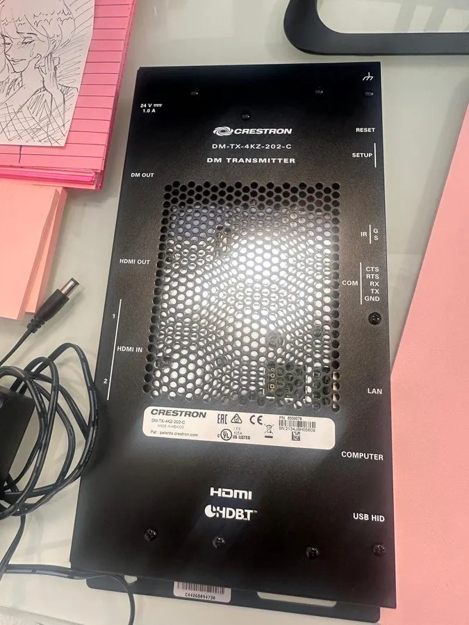 Видеокоммутатор Crestron DM‑TX‑4KZ‑202‑C 4K DigitalMedia 8G+ Transmitter & HDMI 