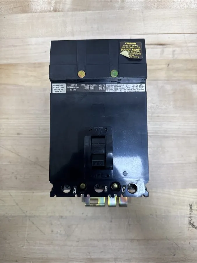 Автоматический выключатель Square D FA34090 I-Line Circuit Breaker 90A 480V 3P F