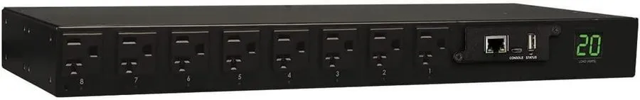Блок розеток PDU Tripp Lite PDUMH20NET 16-Outlets Switched PDU 1U Rack-Mountable
