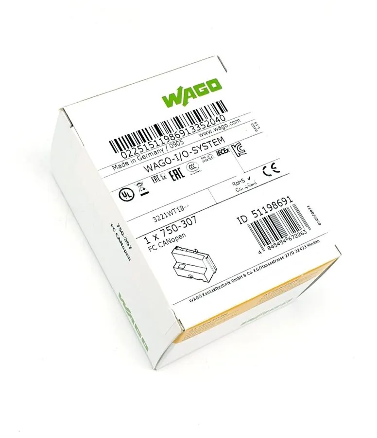 ПЛК Wago 750-307 Buscoupler DeviceNet Module PLC Adapter