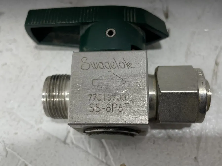 Клапан Swagelok SS-8P6T SS Quarter Turn Instrument Plug Valve FNSP