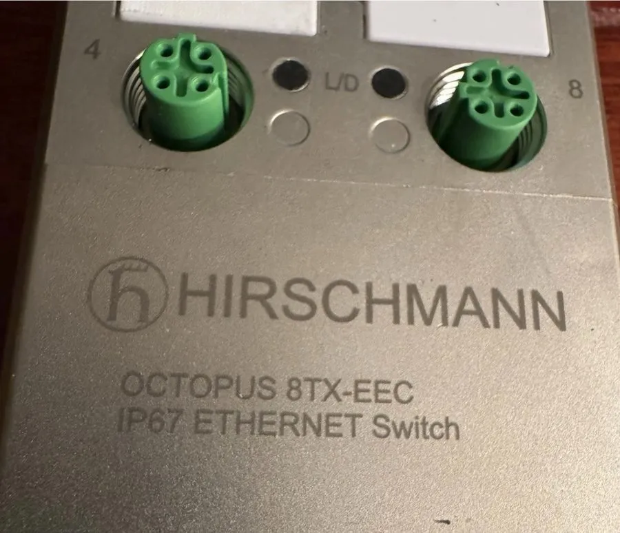 Коммутатор Hirschmann Octopus 8TX-EEC IP67 Ethernet Switch — фото лота 1