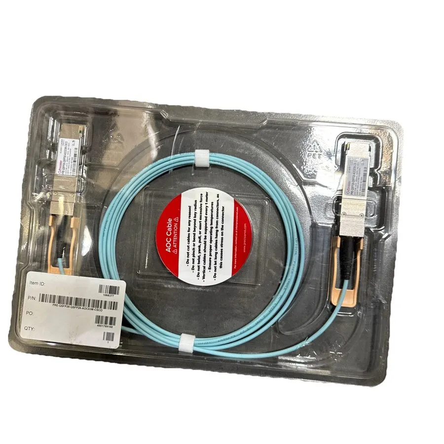 Трансивер Precision PRE-QSFP28-QSFP28-AOC03M-CSCO 100GB Active Optical Cable 3m