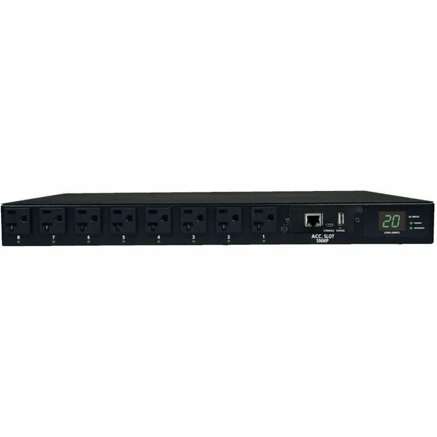 Блок розеток PDU Eaton PDUMH20ATNET 16-Outlets 1U Power Distribution Unit PDU Ra — фото лота 1