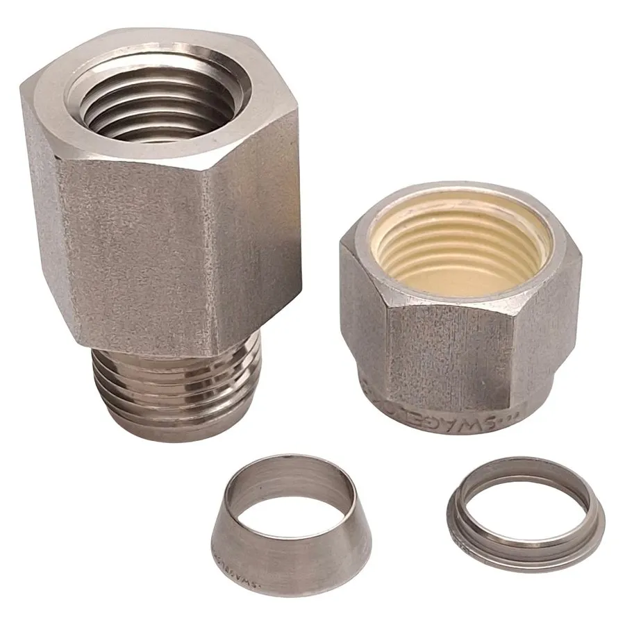 Фитинг Swagelok SS-600-7-4 Stainless Steel Tube Fitting, ø3/8in, 1/4NPT Female