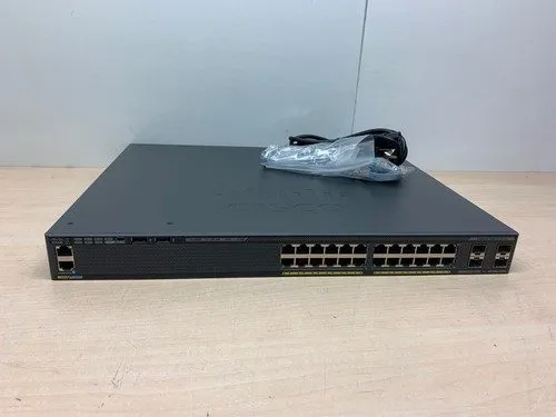 Коммутатор Cisco WS-C2960X-24PS-L 24-Port Gigabit PoE+ 370W Managed Switch