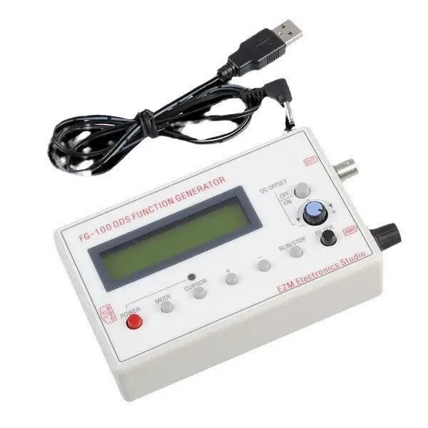 Генератор сигналов FG-100 DDS Function Signal Generator Digital High Frequency C — фото лота 1