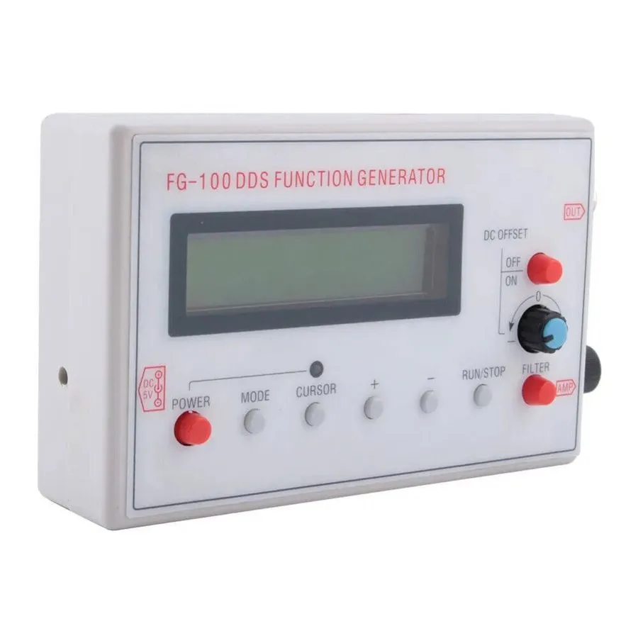 Генератор сигналов FG-100 DDS Function Signal Generator Digital High Frequency C — фото лота 2