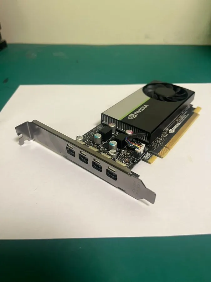 Оборудование видеонаблюдения Dell NVIDIA T1000 4GB GDDR6 4x Mini DisplayPort PCI