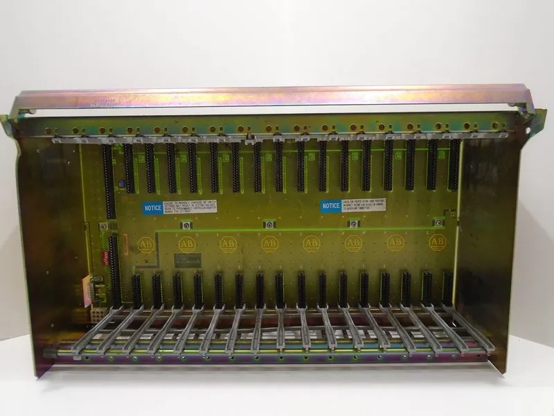 ПЛК Allen Bradley 1771-A4B PLC Rack Chassis 16 Slot 24A 5.25VDC