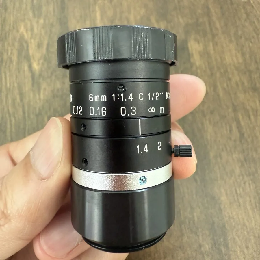 Объектив Navitar 6mm f/1.4 High Res Industrial C-Mount Lens Machine Vision NMV-6
