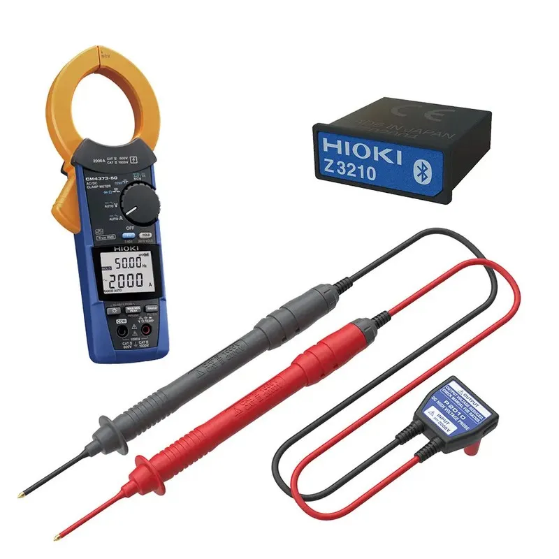Тестер Hioki CM4373-93 True-RMS AC/DC Clamp Meter with P2010 and Z3210 — фото лота 1