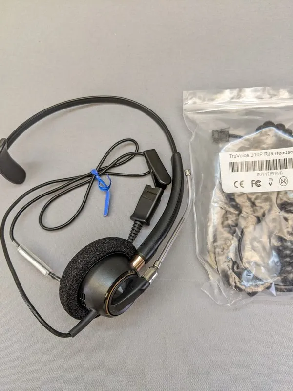 VoIP-шлюз Poly EncorePro HW510V Monaural Voice Tube Headset w/QD
