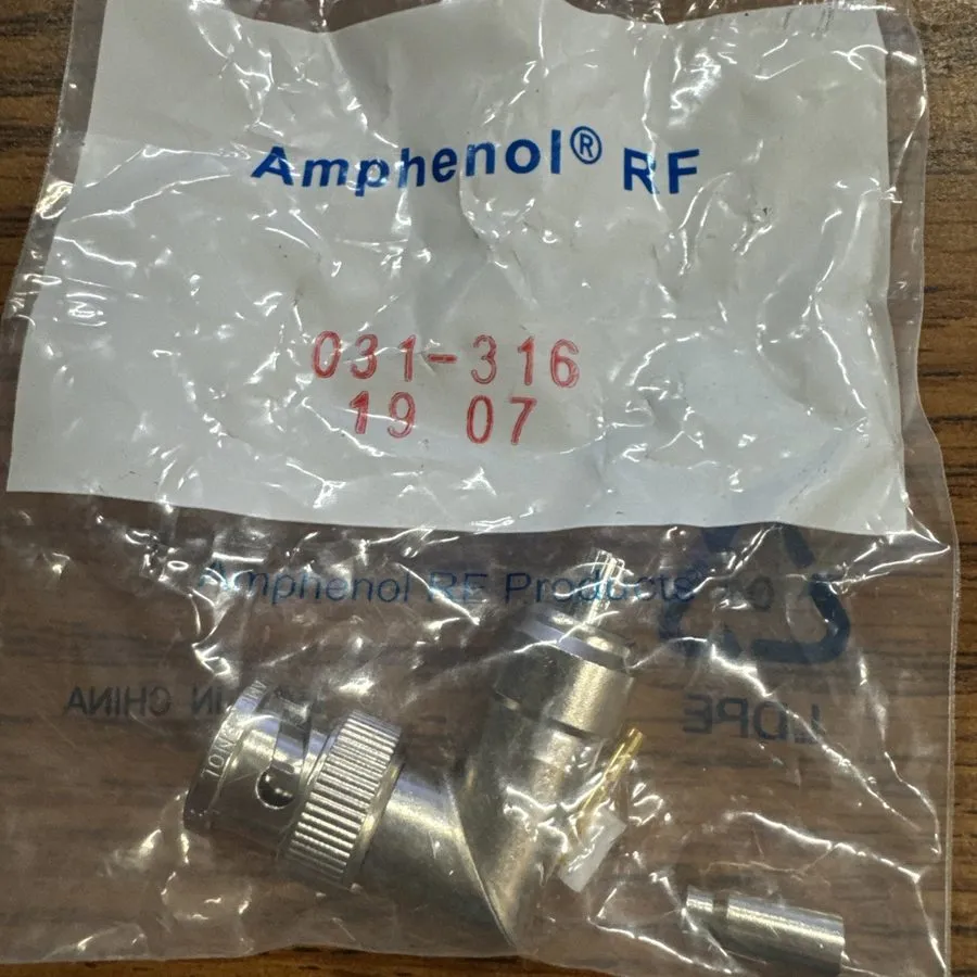Разъём 031-316 Amphenol RF Connector Adapter 31-316 — фото лота 1