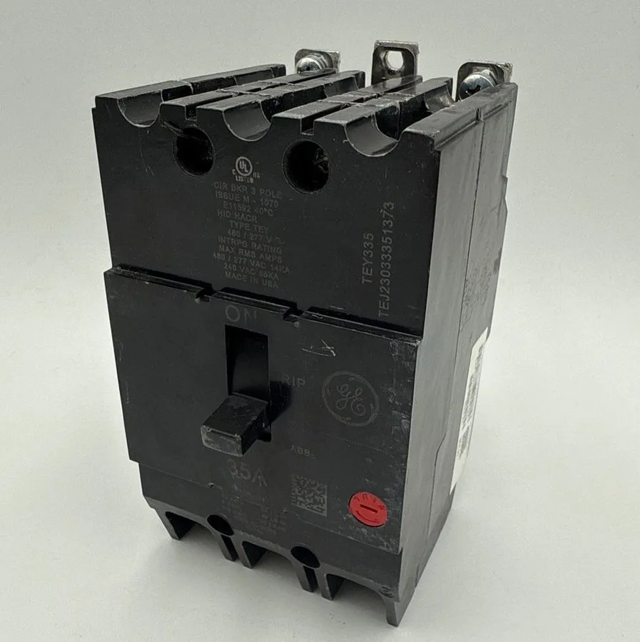Автоматический выключатель GE TEY335 35A 3-Pole 277/480V AC Molded Case Circuit 