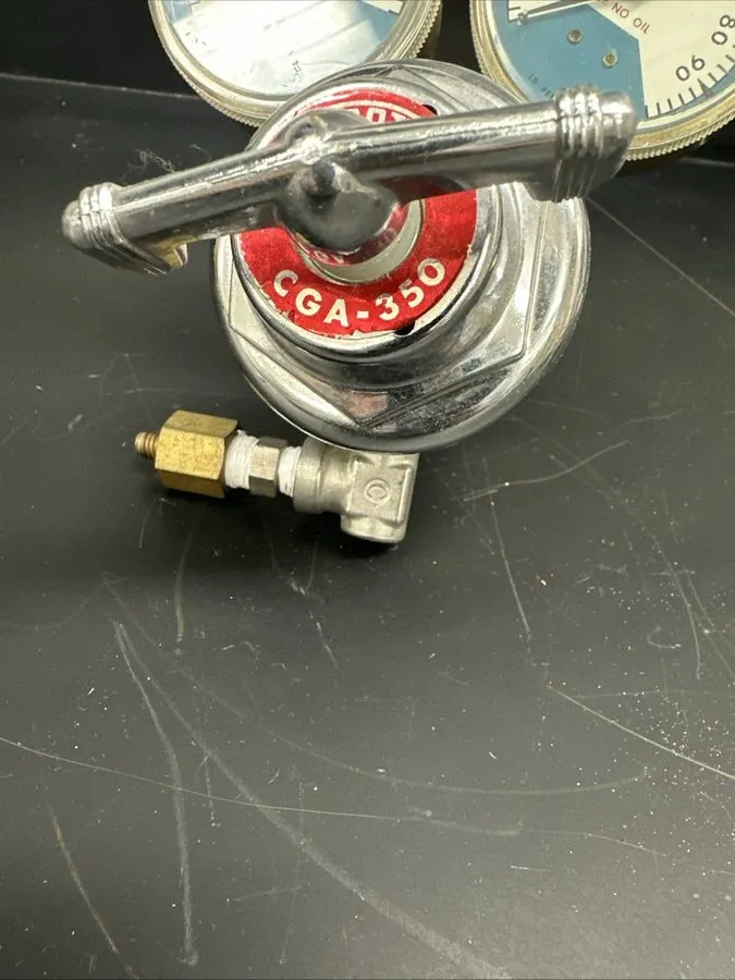 Трубопроводная арматура [ ] Purox Oxygen Gas Regulator CGA-350 with Gauges