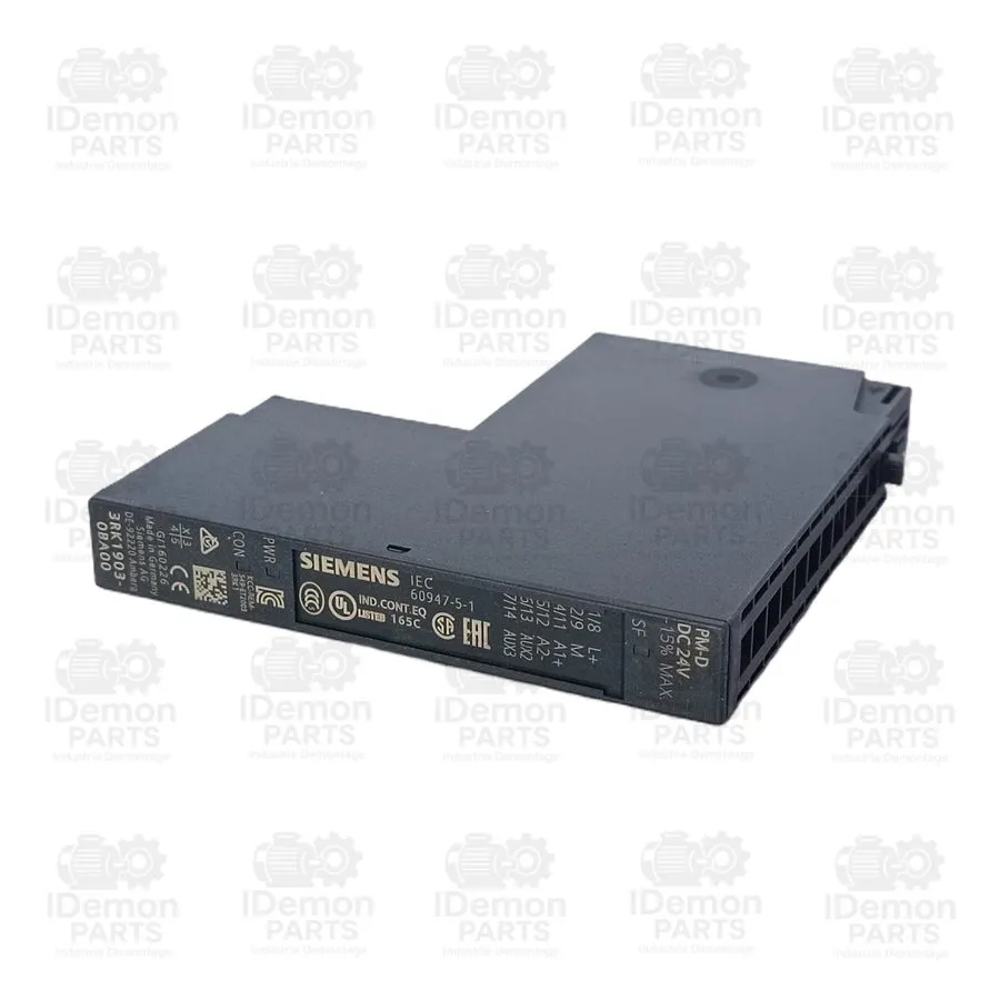 Модуль ввода-вывода Siemens 3RK1903-0BA00 ET200S Power Module 24V DC PM-D