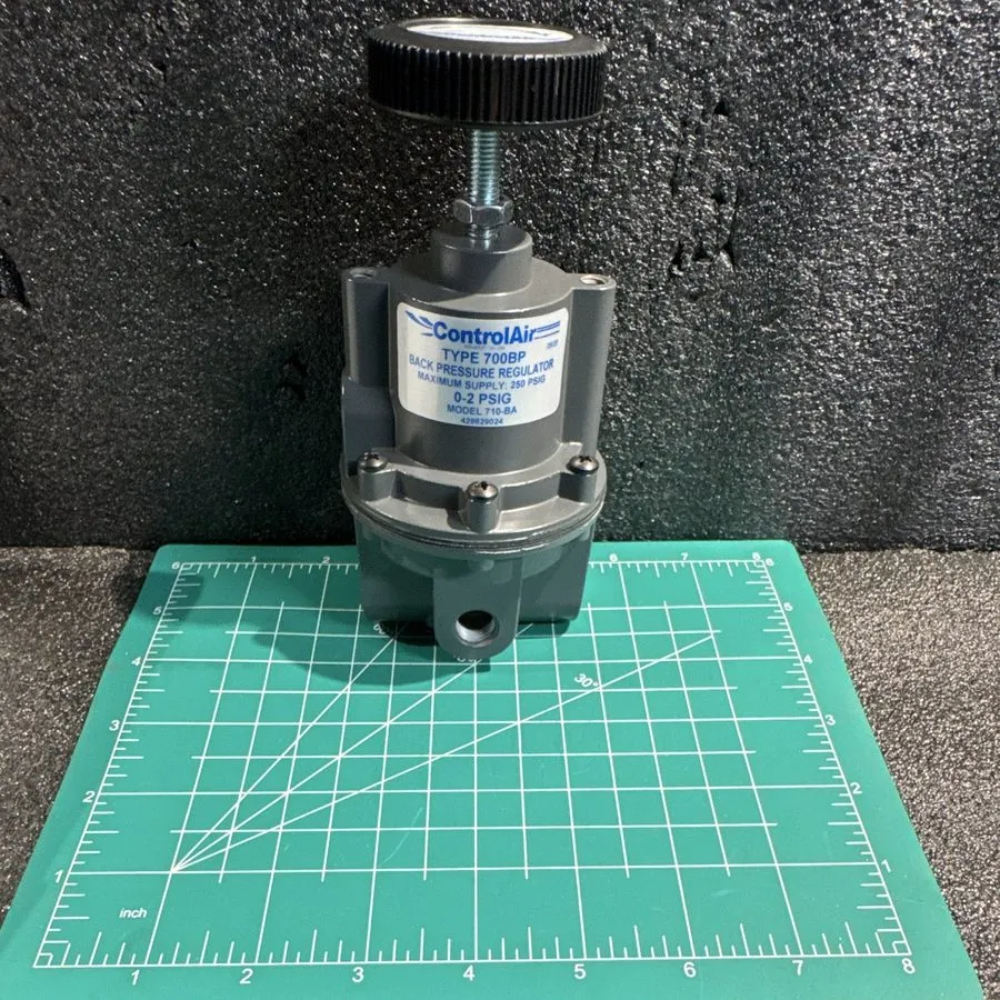 Трубопроводная арматура ControlAir Type 700BP 710-BA Precision Back Pressure Reg — фото лота 1