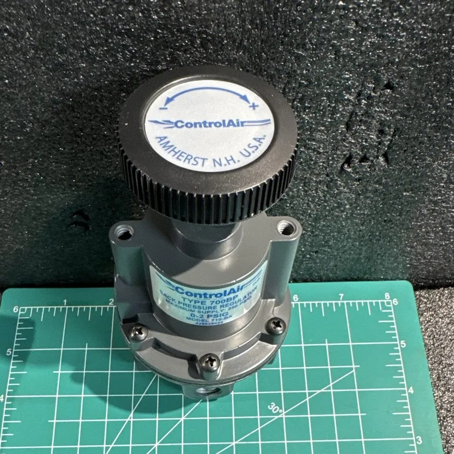 Трубопроводная арматура ControlAir Type 700BP 710-BA Precision Back Pressure Reg — фото лота 2