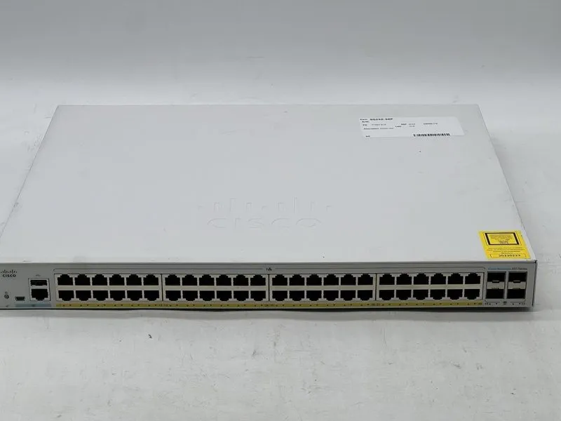Коммутатор Cisco CBS 250 CBS250-48P-4G 48 Ports PoE Gigabit Ethernet Switch — фото лота 1