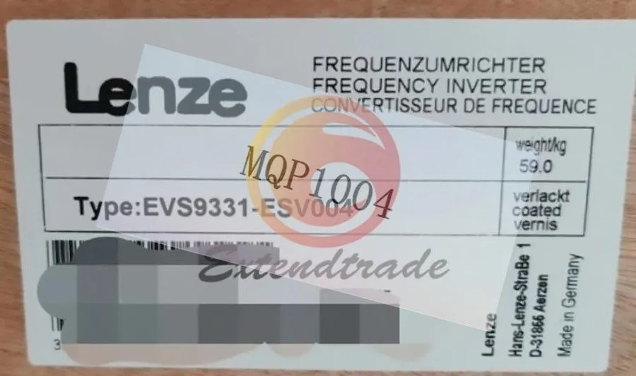 Сервопривод LENZE Servo Drive Inverter EVS9331-ESV004
