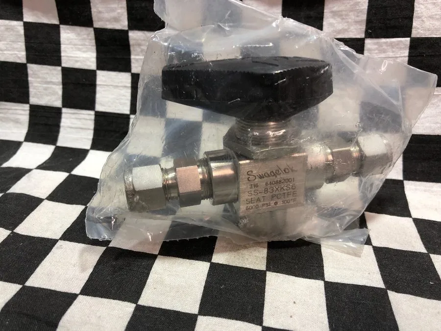 Клапан Swagelok SS-83XKS6 SS 3-Piece High Pressure 3-Way Ball Valve FNSP