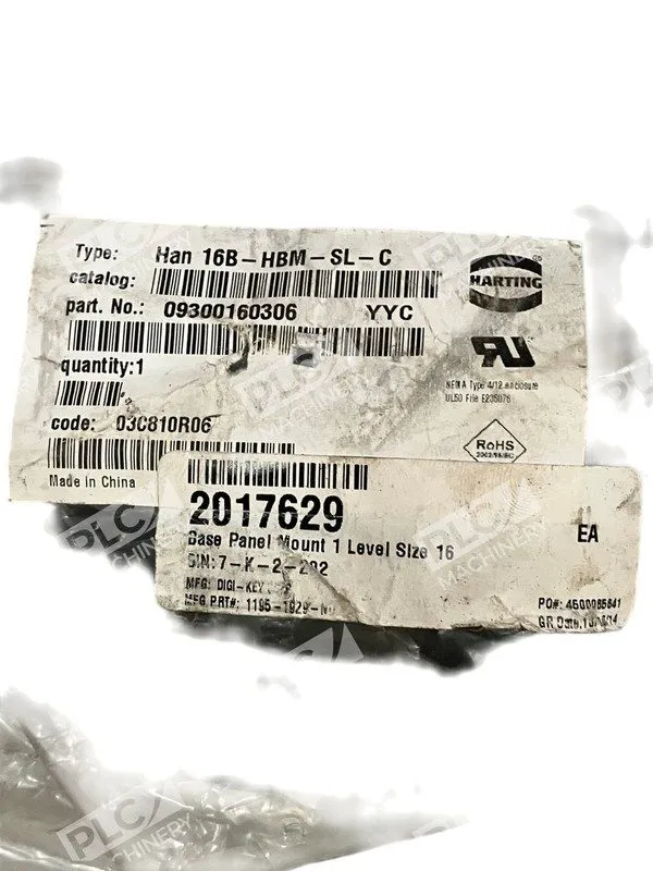 Разъём HARTING Power Connector Housing HAN 16B-HBM-SL-C — фото лота 1