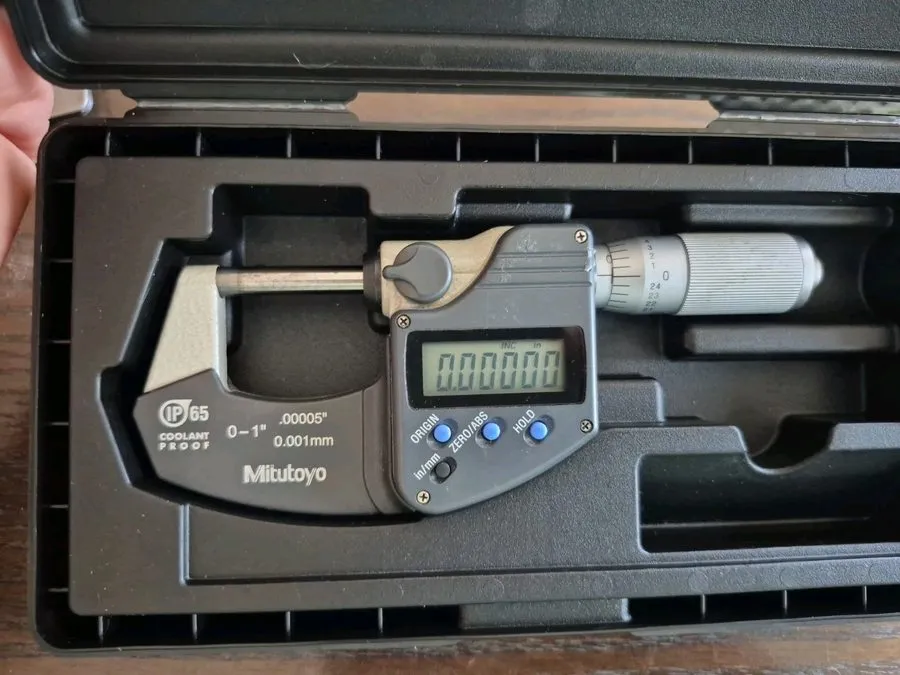 Микрометр Mitutoyo 293-344-30 Coolant Proof Ip65 Digital Micrometer
