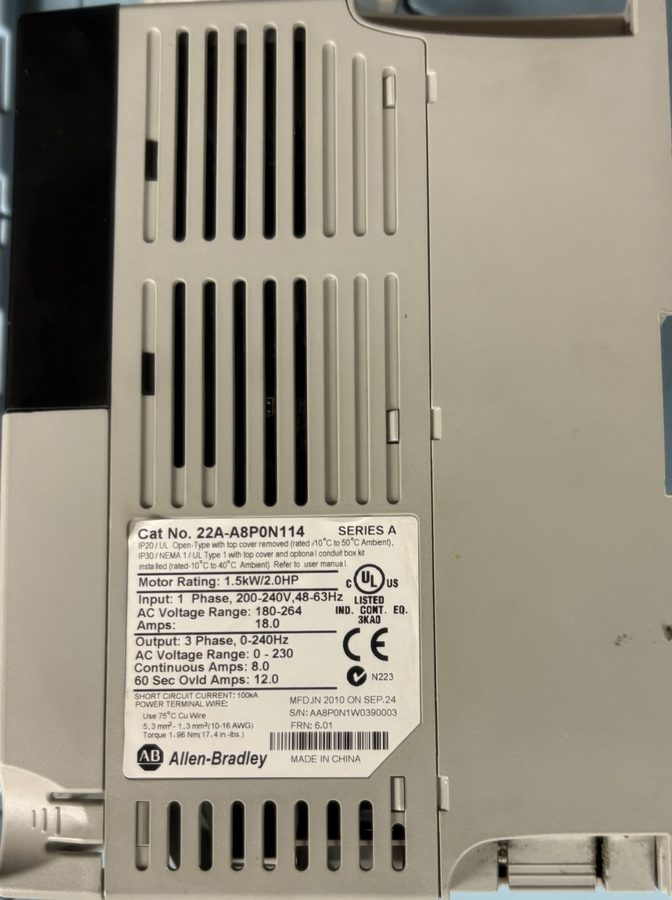 Фото лота 22A-A8P0N114 от продавца №75994