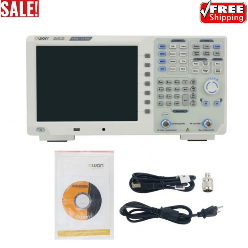 Анализатор спектра OWON XSA1015P-TG 9kHz-1.5GHz Spectrum Analyzer Tracking Gener