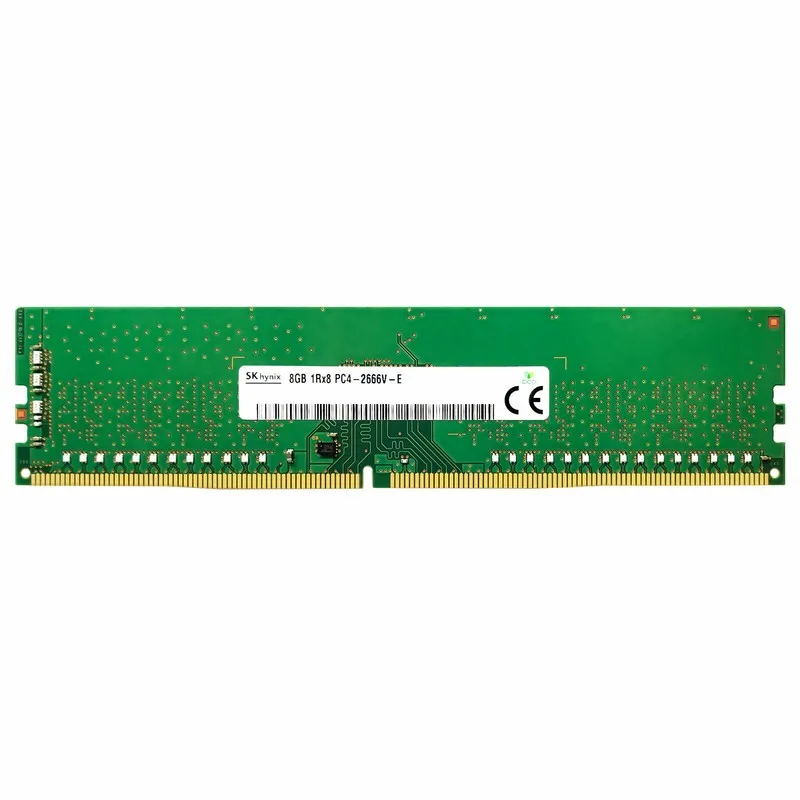 Модуль памяти Hynix 8GB 1Rx8 PC4-2666V ECC UDIMM DDR4-21300 ECC Unbuffered Serve