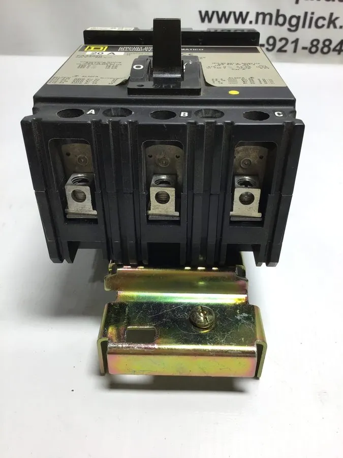 Автоматический выключатель Square D FA34020 I-Line Circuit Breaker 20A 3-Pole 48