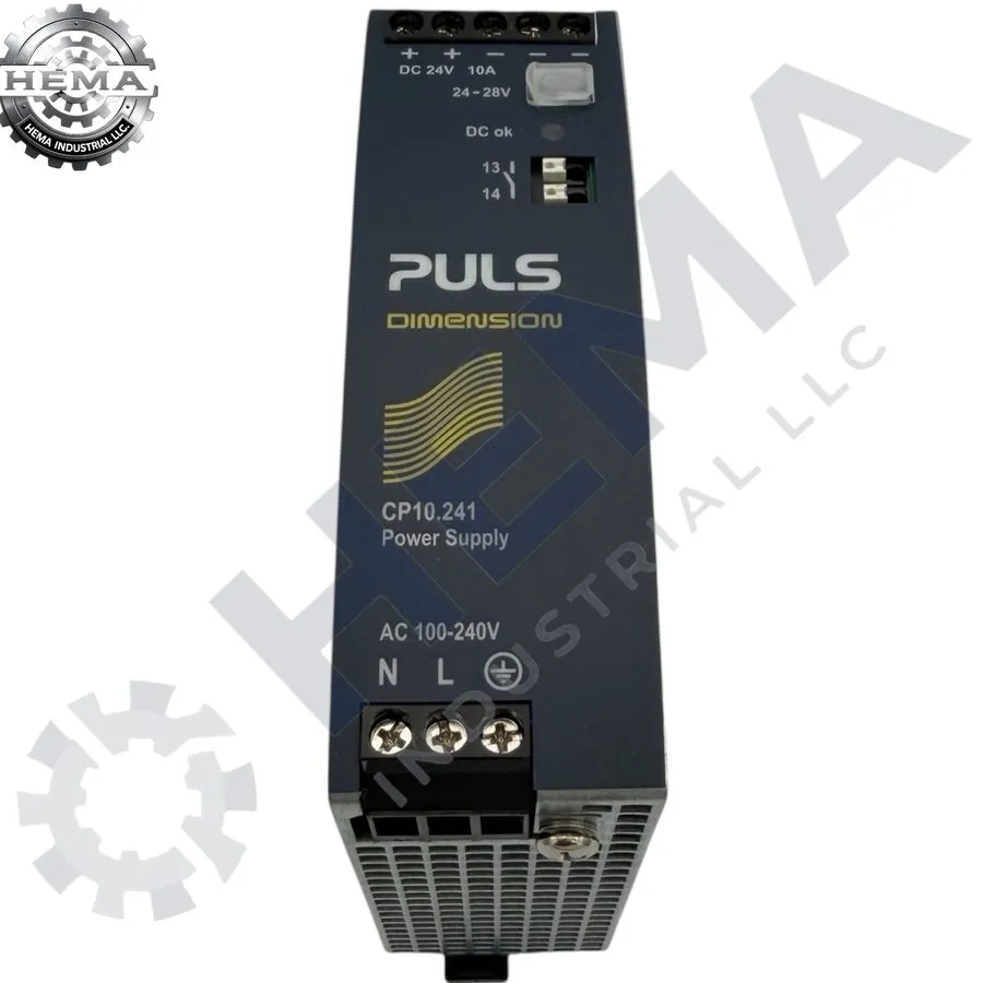 Блок питания PULS CP10.241 DIN Rail Power Supply Single Phase 24VDC 10A 240W