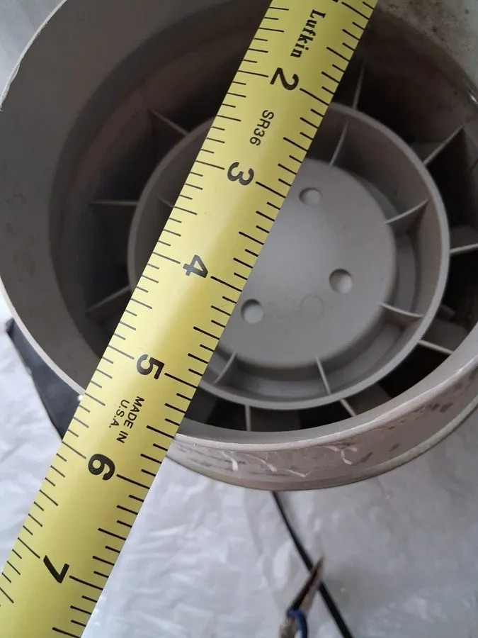 Вентилятор Soler and Palau TD-200 538 CFM Single Phase Duct Fan Off White