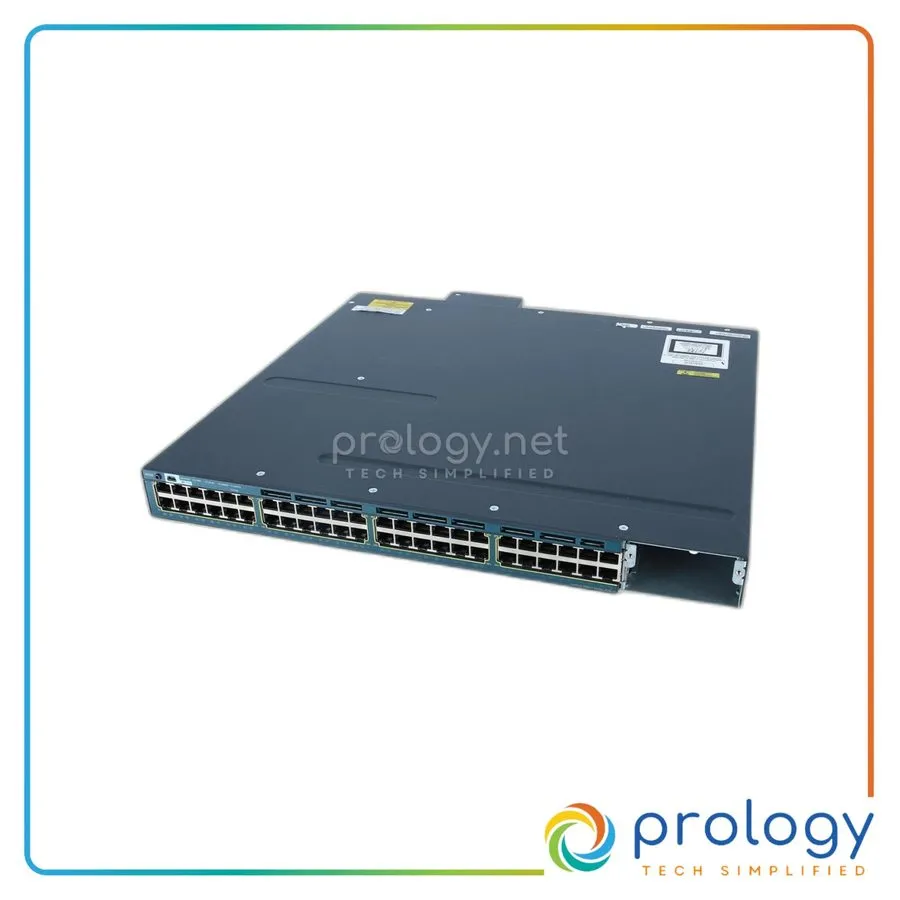Коммутатор Cisco WS-C3560X-48PF-L Ethernet PoE+ ports w/ 1100W AC P/S