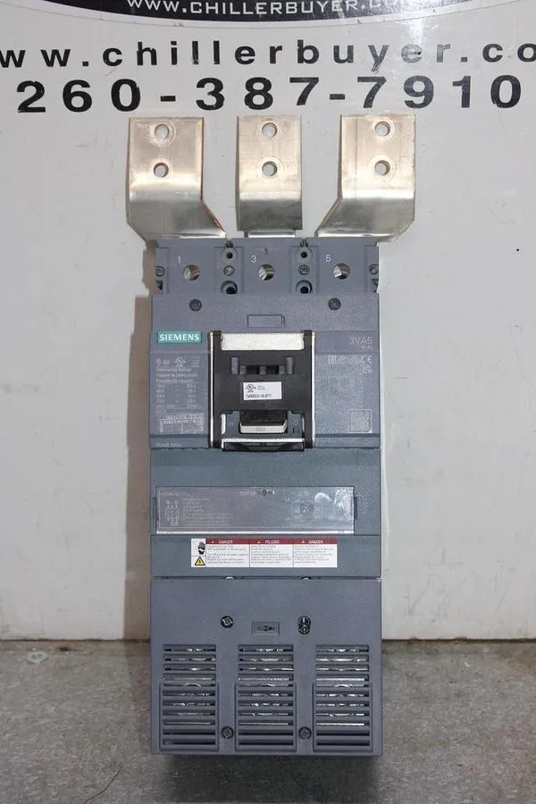 Автоматический выключатель Siemens 3VA5340-5EC31 400 Amp 3 Pole Molded Case Circ