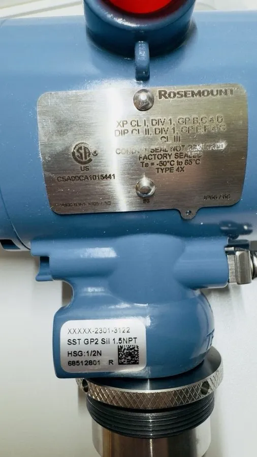 Датчик давления Emerson Rosemount 2090PG2S22C1M5E5T1 Pressure Transmitter 0-150  — фото лота 2