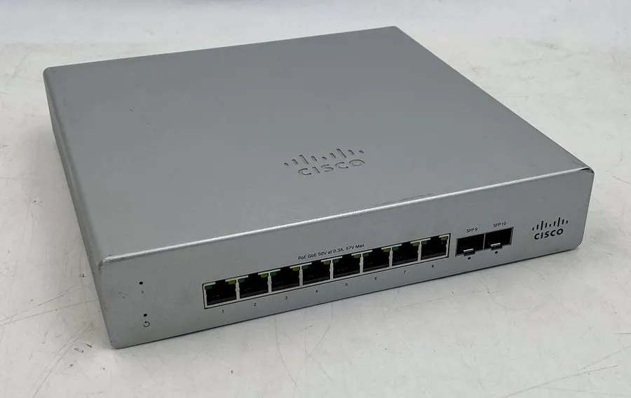 Коммутатор Cisco Meraki MS120-8FP-HW, Unclaimed