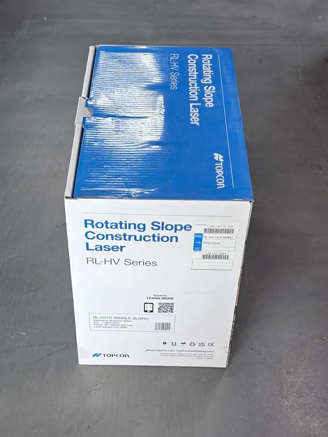 Нивелир Topcon RL-HV1S/P.WRBD Rotary Slope Laser Level Kit LS Receiver — фото лота 2