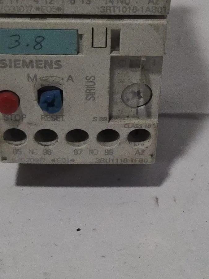 Реле защиты SIEMENS SIRIUS 3RU1116-1EB0 Overload Protection Relay 50Hz — фото лота 1