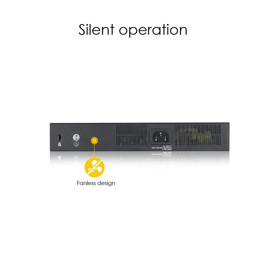 Коммутатор Zyxel GS1920-8HPv2 8-Port Gigabit Smart Nebula Cloud Managed PoE Swit