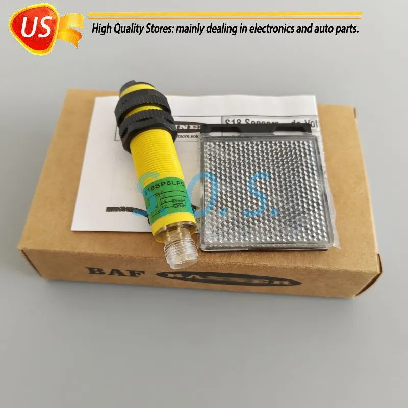 Фотоэлектрический датчик Banner S18SP6LPQ Photoelectric Sensor Diffuse PNP Outpu